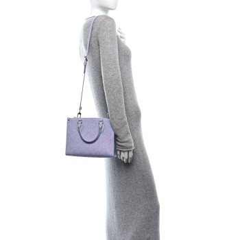 LOUIS VUITTON Empreinte Monogram Summer Stardust Onthego PM Lilas