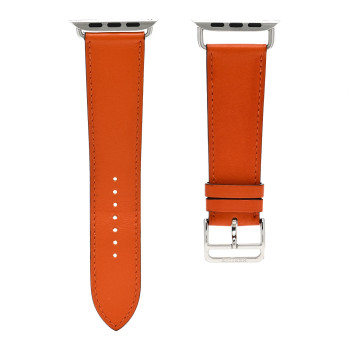 HERMES Swift 45mm Apple Watch Single Tour Band Orange