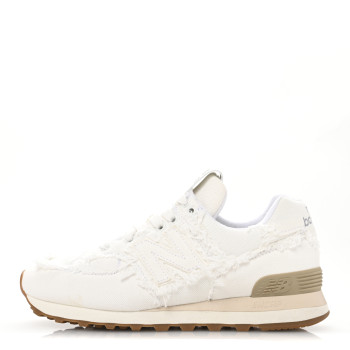 MIU MIU X NEW BALANCE Denim 574 Sneakers 37 White