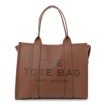 MARC JACOBS Grained Calfskin Large The Tote Bag Argan Oil