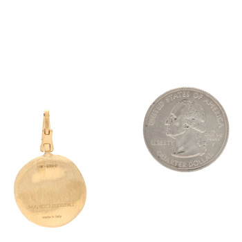 MARCO BICEGO 18K Yellow White Gold Diamond Jaipur Pendant