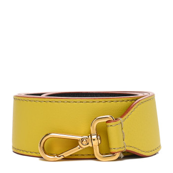 FENDI Vitello Dolce Tri-Color Strap You Yellow Multicolor