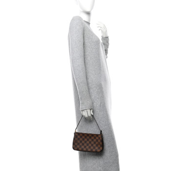 LOUIS VUITTON Damier Ebene Navona Pochette Accessories