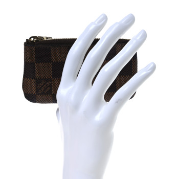 LOUIS VUITTON Damier Ebene Key Pouch