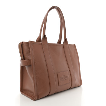 MARC JACOBS Grained Calfskin Large The Tote Bag Argan Oil