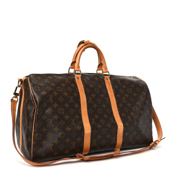LOUIS VUITTON Monogram Keepall Bandouliere 50