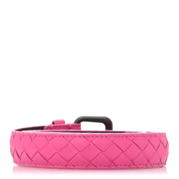 BOTTEGA VENETA Nappa Intrecciato Belt 85 34 Pink