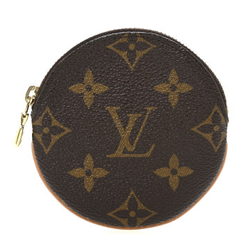 LOUIS VUITTON Monogram Round Coin Purse