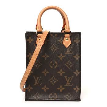 LOUIS VUITTON Monogram Petit Sac Plat