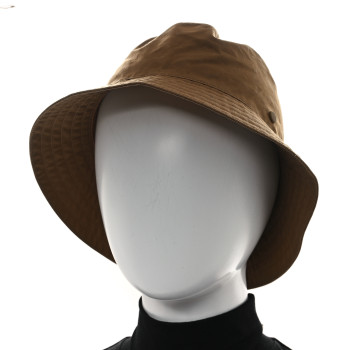 HERMES Toile Fred Bucket Hat 58 Trench