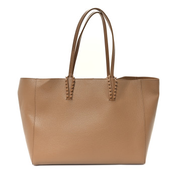 CHRISTIAN LOUBOUTIN Calfskin Empire Spikes East West Cabata Tote