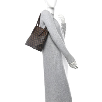 LOUIS VUITTON Damier Ebene Marais Bucket 23