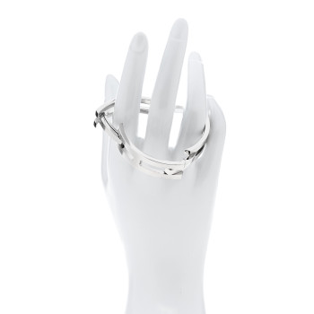 HERMES Stainless Steel H Link Bracelet