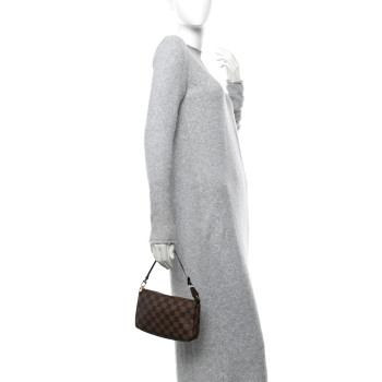 LOUIS VUITTON Damier Ebene Pochette Accessories