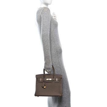 HERMES Togo BIRKIN 30 Etoupe