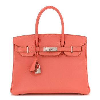 HERMES Epsom Birkin 30 Flamingo