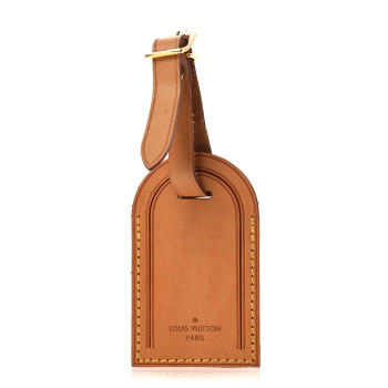 LOUIS VUITTON Vachetta Luggage Tag