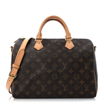 LOUIS VUITTON Monogram Speedy Bandouliere 30