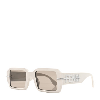 FENDI Acetate FF Fendigraphy Square Sunglasses FE40073U Grey