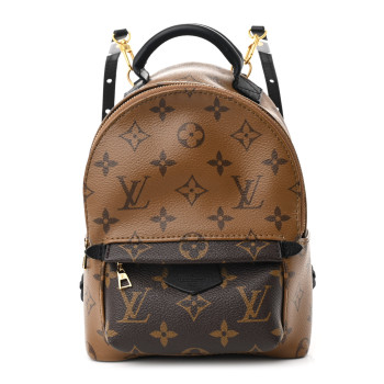 LOUIS VUITTON Reverse Monogram Palm Springs Backpack Mini