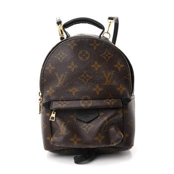 LOUIS VUITTON Monogram Palm Springs Backpack Mini