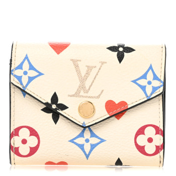 LOUIS VUITTON Game On Monogram Zoe Wallet White