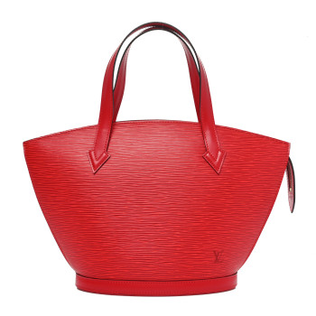 LOUIS VUITTON Epi Saint Jacques PM Castillan Red