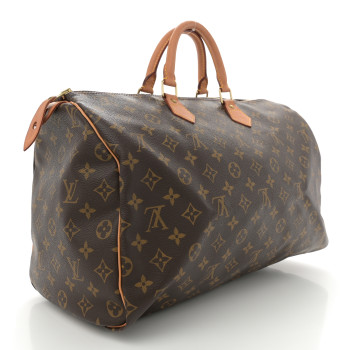 LOUIS VUITTON Monogram Speedy 40