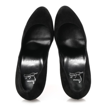CHRISTIAN LOUBOUTIN Veau Velours Dolly 100 Pumps 41 Black