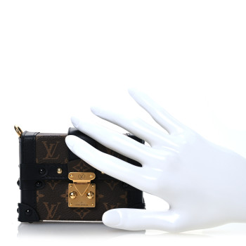 LOUIS VUITTON Monogram Essential NM Trunk Black