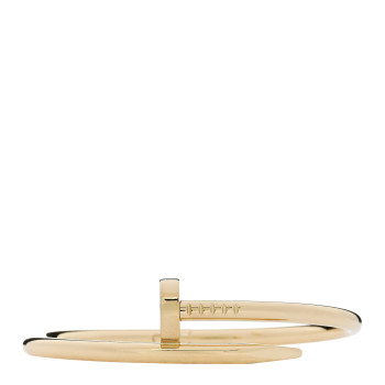 CARTIER 18K Yellow Gold Juste Un Clou Bracelet 15