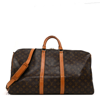 LOUIS VUITTON Monogram Keepall Bandouliere 55