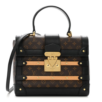 LOUIS VUITTON Monogram Trianon Black