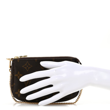 LOUIS VUITTON Monogram Mini Pochette Accessories