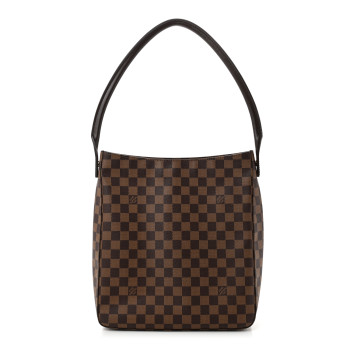 LOUIS VUITTON Damier Ebene Looping GM