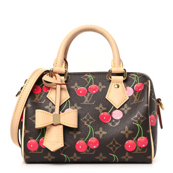 LOUIS VUITTON LV X TM Monogram Cherry Speedy Bandouliere 20