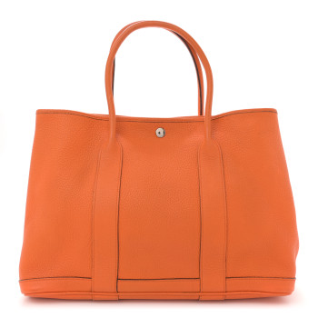 HERMES Negonda Garden Party 36 MM Orange