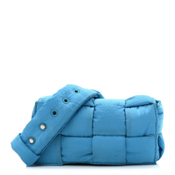 BOTTEGA VENETA Nylon Intrecciato Padded Tech Cassette Belt Bag Blaster