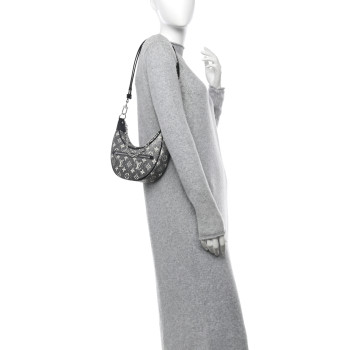 LOUIS VUITTON Monogram Jacquard Denim Loop Black