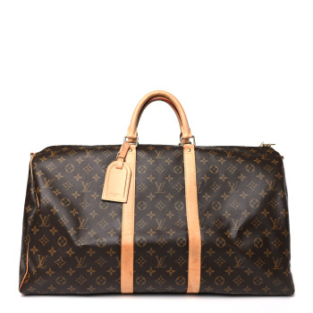 LOUIS VUITTON Monogram Keepall Bandouliere 55