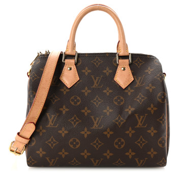 LOUIS VUITTON Monogram Speedy Bandouliere 25