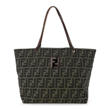 FENDI Zucca Tote Tobacco