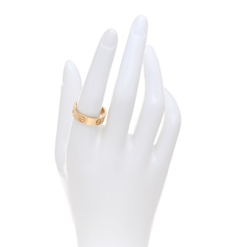 CARTIER 18K Yellow Gold 5.5mm LOVE Ring 57 8