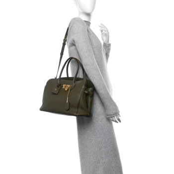 LOUIS VUITTON Veau Nuage Milla MM Laurier Green