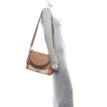 LOUIS VUITTON Empreinte Blanche MM Papyrus Creme
