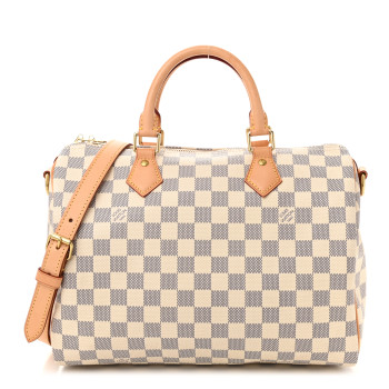 LOUIS VUITTON Damier Azur Speedy Bandouliere 30