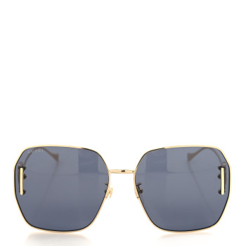 GUCCI Square Aviator Sunglasses GG1207SA Gold