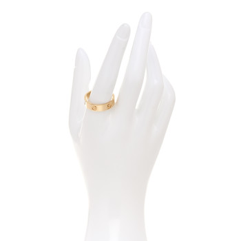 CARTIER 18K Yellow Gold 5.5mm LOVE Ring 64 10.75