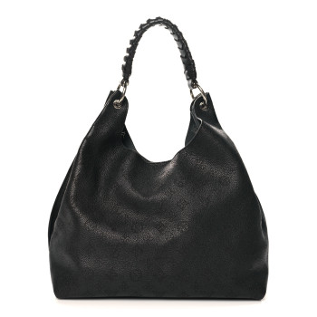 LOUIS VUITTON Mahina Carmel Hobo Black