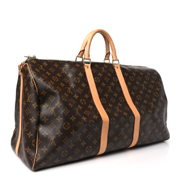 LOUIS VUITTON Monogram Keepall Bandouliere 55